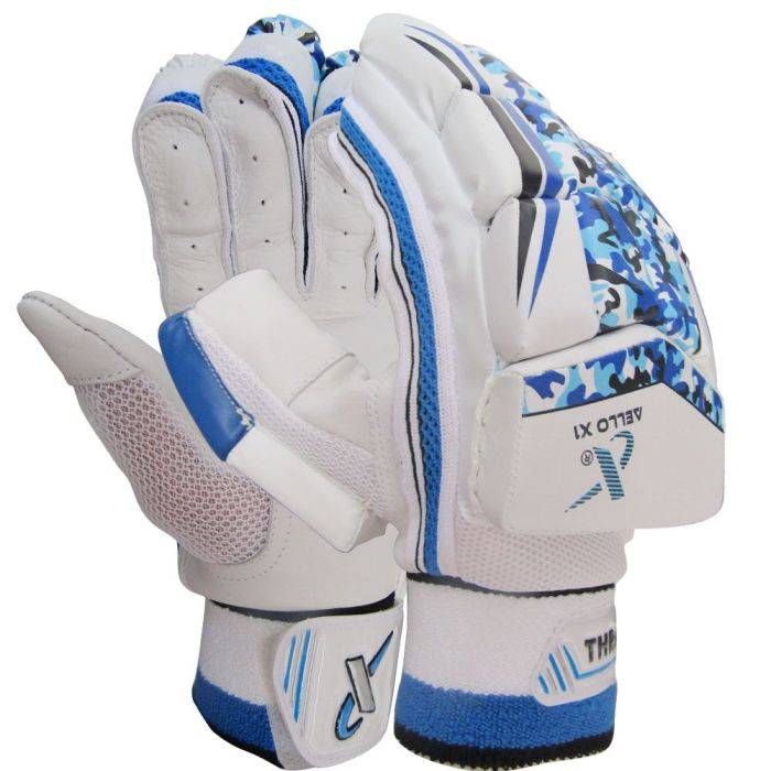 batting gloves with cushioning pads and ventilation